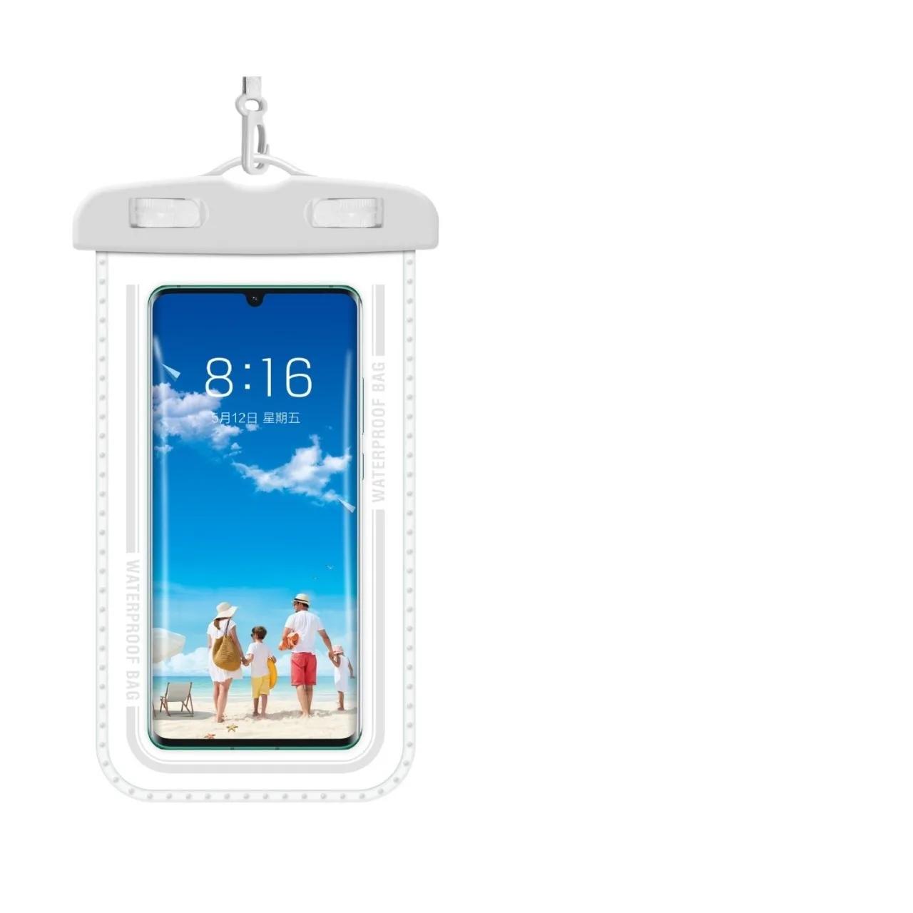 

Waterproof Phone Bag Pouch Case For Apple iPhone Xiaomi Samsung Swimming Diving Clear Armband Touchable Lanyard IPX8 30m