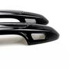 For Toyota Highlander - Gloss Black Style Side Door Handle Cover Trim