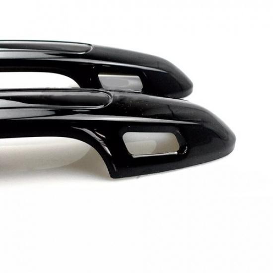 For Toyota Highlander - Gloss Black Style Side Door Handle Cover Trim