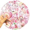 50Pcs Korean Ins Style Pink Cartoon Stickers Cute Decals Luggage Skateboard Cute Diy Cool Graffiti Girl Sticker