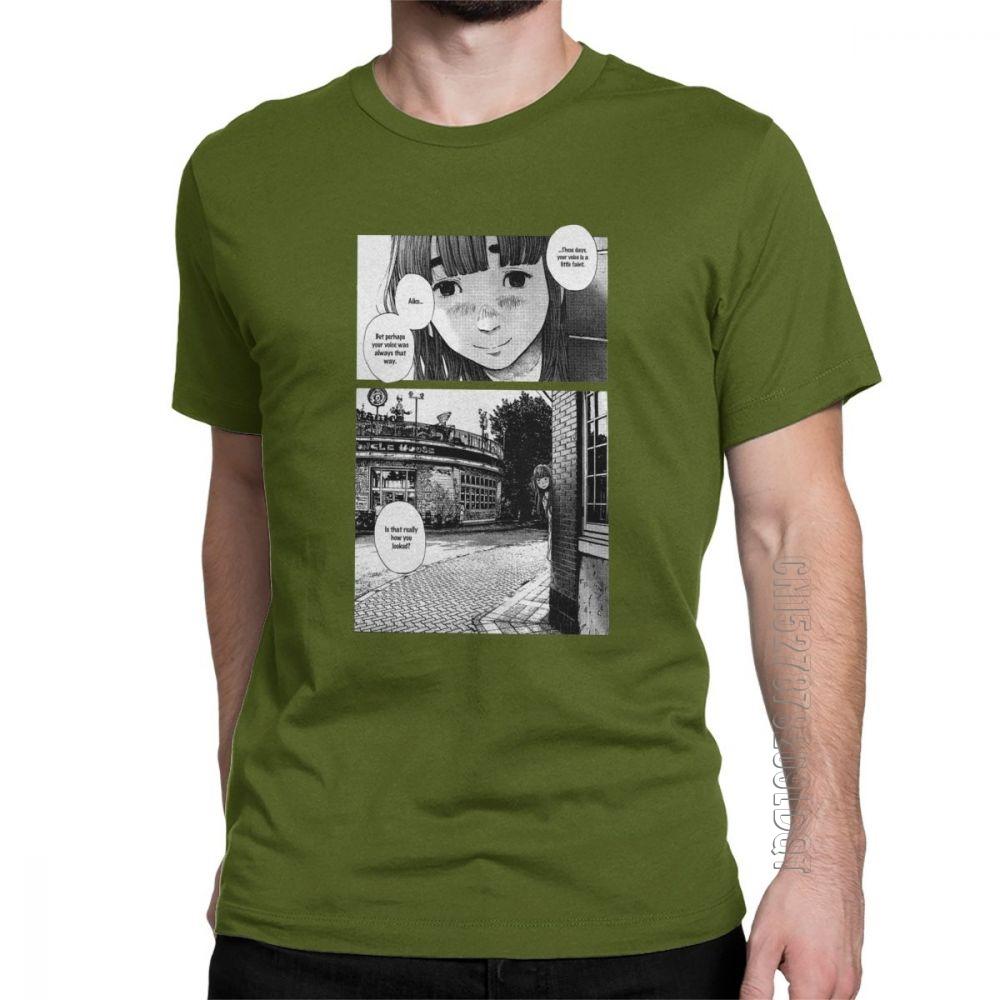 

Punpun The Saddest Panel Men T Shirt Goodnight Manga Horror Funny Cotton Male Tshirt Basic Tees ONeck TShirt Oversize Clothes 4XL