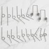 18Pcs Trash Can Lid Torsional Springs Sturdy Metal Replacement Springs for Seamless Opening and Closing Repair