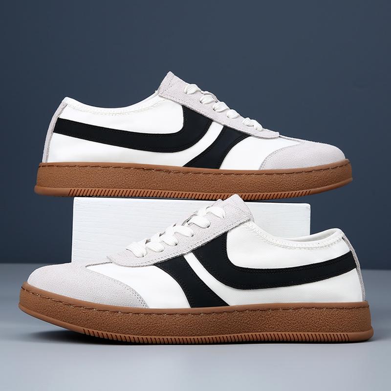 2025 men's board shoes outdoor casual shoes spring and autumn new trend Deshun shoes men's wear-resistant non-slip versatile men's shoes