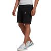 Adidas Originals Trefoil Logo Print Spliced Wide Leg Casual Shorts Men Shorts Black HG1442