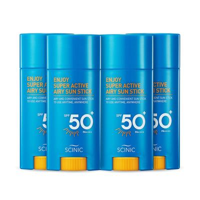 Super Active Airy Sun Stick 4pcs