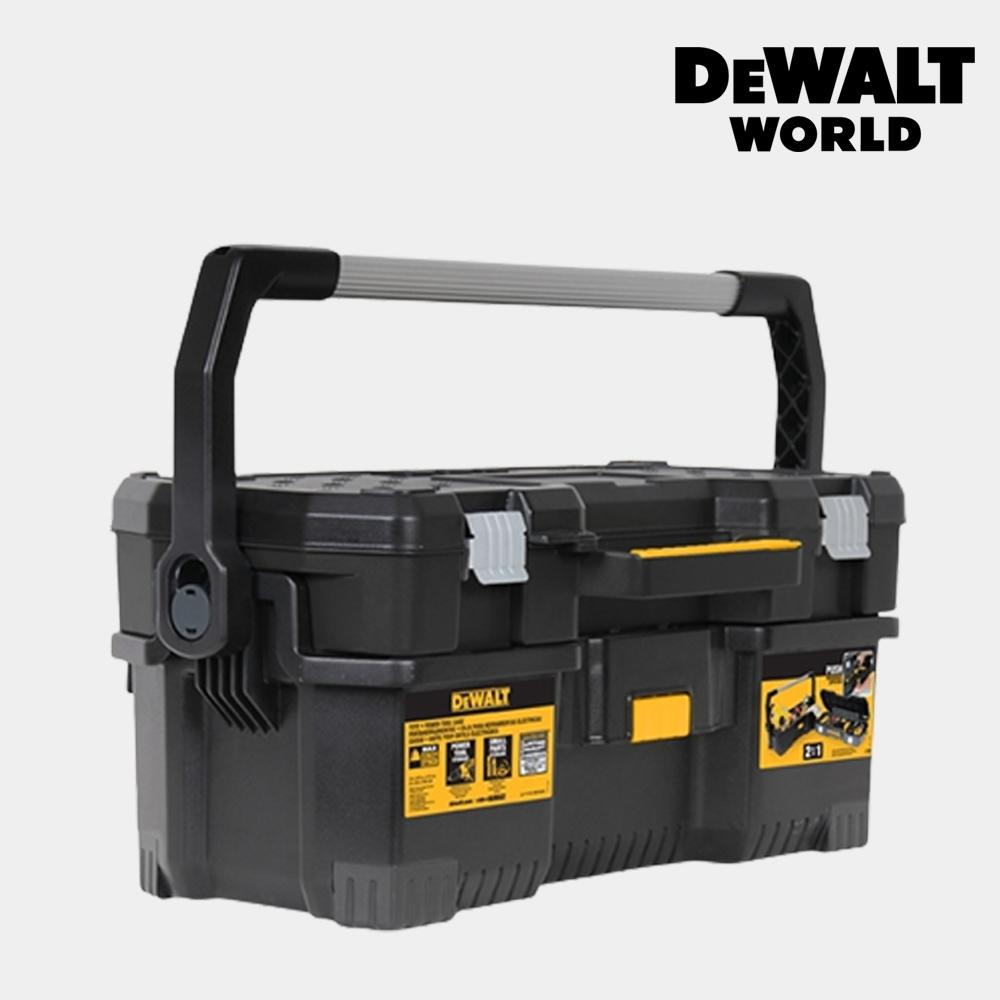 

[DeWalt] 24-дюймовый ящик для инструментов «2 в 1», кейс для инструментов DWST24070