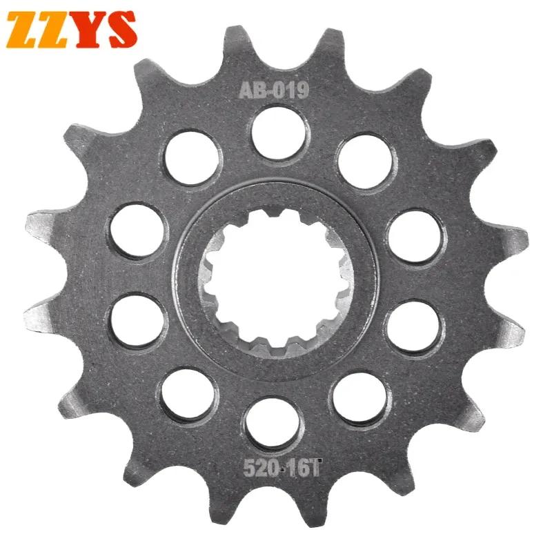 520 16T 16 Tooth Motorcycle Front Sprocket Gear Wheel Cam For Yamaha Road FZ6 FZ6R FZ-6R 09-2017 FZ 6 6R FZ-6 California Edition