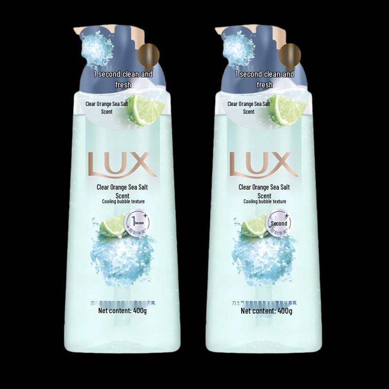 Lux Sea Salt Scent Bubble Shower Gel