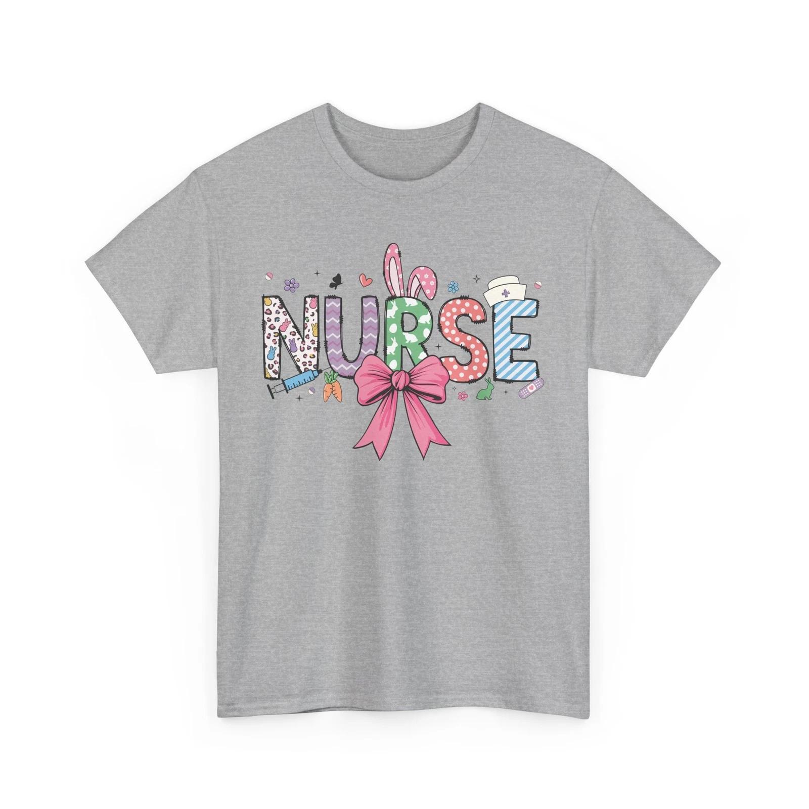 Nurse Vibes T-Shirt | Cute Medical Worker Tee | Nursing Life Gift M