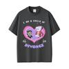 Game Deltarune Spamton and Tenna I Am Child of Divorce Funny Meme Tshirts Unisex Women Casual Cotton Vintage Oversized T Shirts