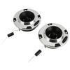 2 Pcs Car Tweeter HIFI Sound Quality Sensitive Silver 150W Dome Tweeter for All Car Audio Systems
