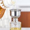 Stainless Steel Funnel  Portable Conical Funnel for Kitchen Oil Wine Liquid Dispensing  Food Grade Metal Funnel for Bottling