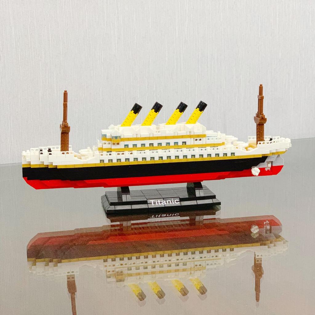 Andux Space Mini Blocks Bristol Blocks Sensory Toy Building KLJM-03 (Little Titanic 1280pcs)