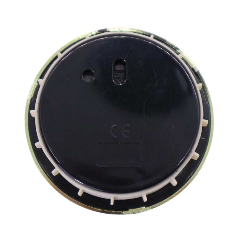 Contemporary 70mm Quartzs Clock Motor Gold Tones Finish Plastic Metal Construction Integration For Wall