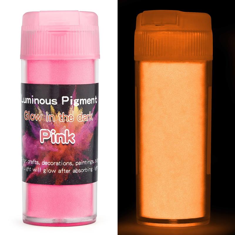 20g/Bottle Luminous Powder Paint Epoxy Resin Pigment Glow In The Dark Fluorescent Powder DIY Party Resin Filler Resin Supplies