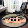1pc Crayon Shin-chan Characters Office Round Area Rug, Under Office Chairs Bedroom Living Room Home Decor, Room Decoa1022169
