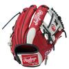 Rawlings HYPER TECH MLB TEAM Baseball Throw Glove, Soft, Infielder's, GR5HTMN62, Nationals, 11.25 Inches, Right-Handed