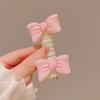 1PC New Lovely Beaded Big Flowers Elastic Spiral Hair Rope Head Rope Ponytail Hair Ring Rubber Band Headdress For Kids