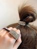 1pc Shiny Crystal Rhinestone Stretchy Ponytail Holder, Sturdy Elastic Band Adds Fashionable Sparkle To Hairstyle, Hair Bobble