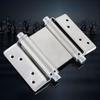 Stainless Steel Two-Way Free Door Hinge Cowboy Door Fence Dedicated Hinge 4 Inches Double Open Spring Hinges