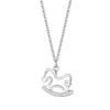 Trojan Horse Necklace Femininity Niche Design High-End Fashion Pendant Collarbone Chain Trendy Jewelry. Premium