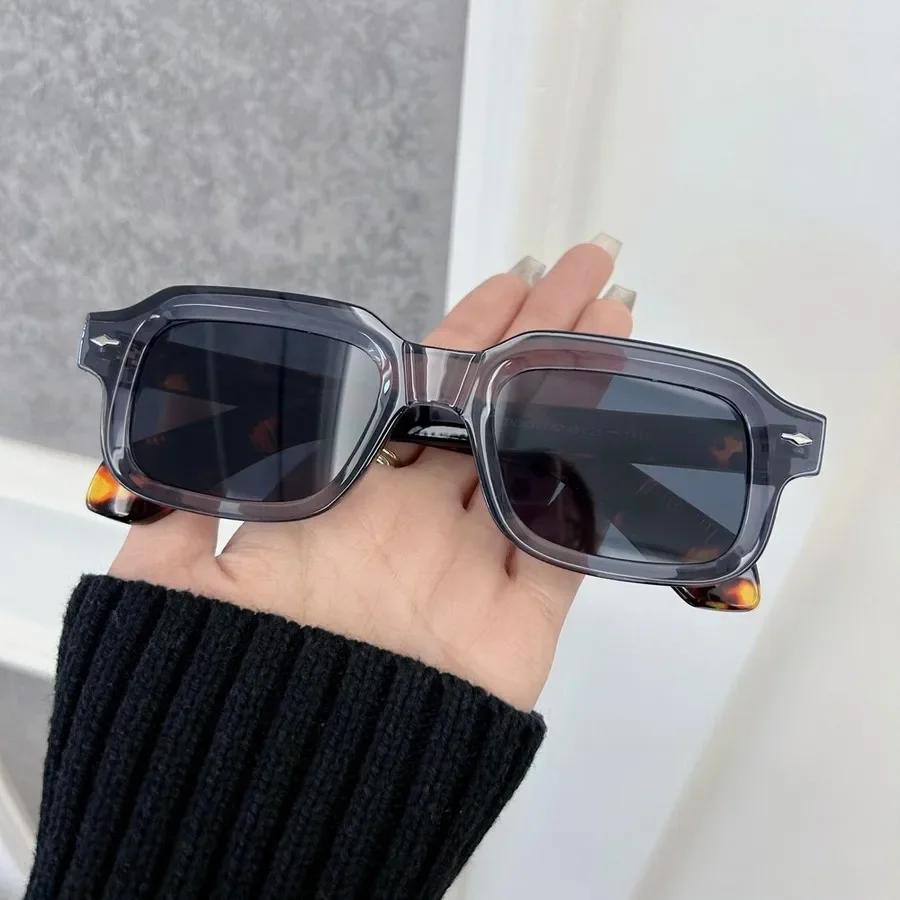 Square Sunglasses Women Men Vintage Brand Mirror Stylish Sun Glasses Female Male Cute Lens Personality Colors