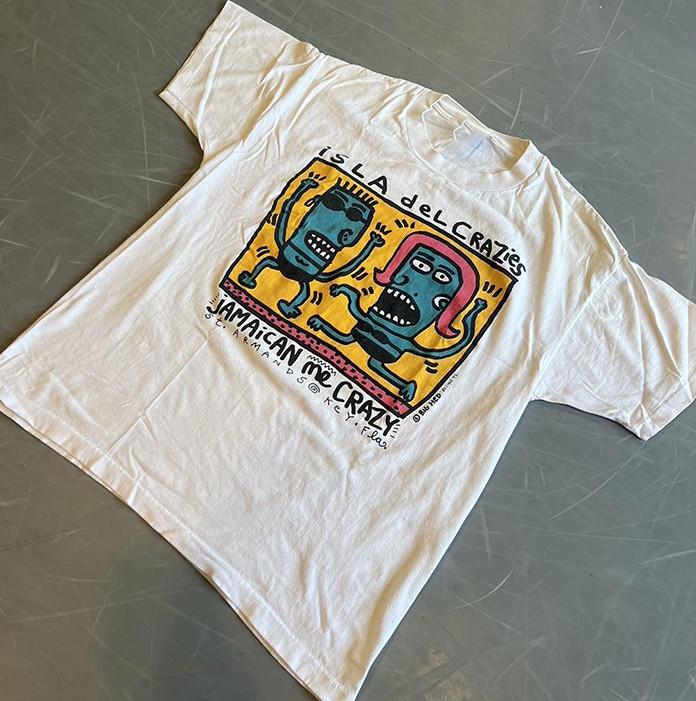 Vintage Keith Haring Style T-shirt Short Sleeve S to 5XL PN079  Unisex T-Shirt M