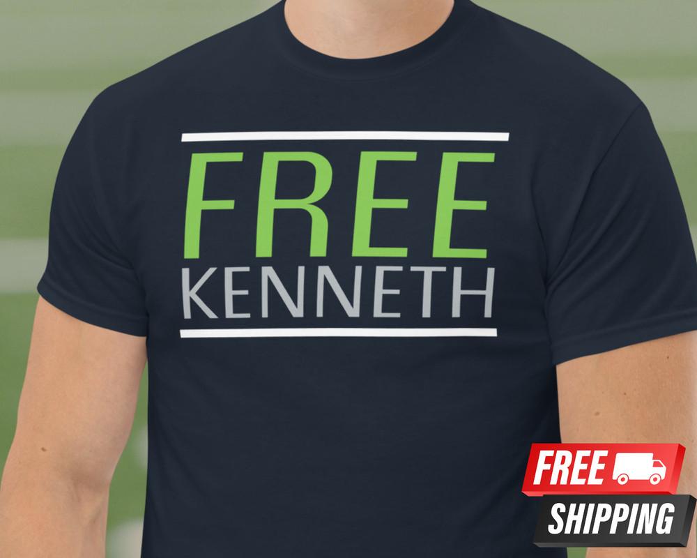 Funny Kenneth Walker Shirt Fantasy Football Seattle Football Seahawks Tee Unisex T-Shirt XL
