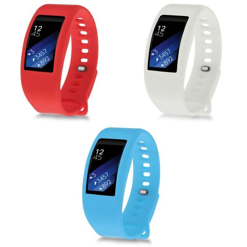 Samsung Gear Fit 2 Sm R360 Silikon-Uhrenarmband Flexibel Bequem Für Handgelenkgrößen