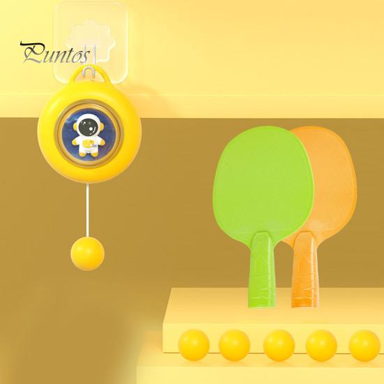 Hängendes Tischtennis-Trainer-Set, Tür-Ping-Pong-Spiel-Trainer, Indoor-Tischtennis-Trainingsgerät für Kinder mit Schläger und Bällen für Kinder