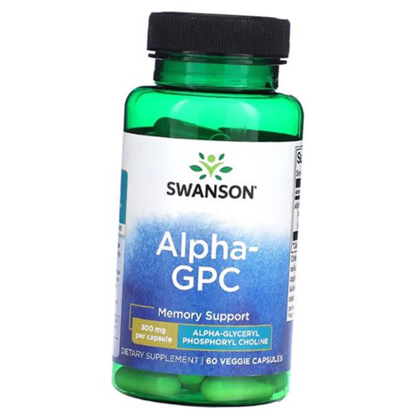 

Альфа-глицерилфосфорилхолин, Alpha GPC 300, Swanson 60вегкапс (72280100) 60vcaps