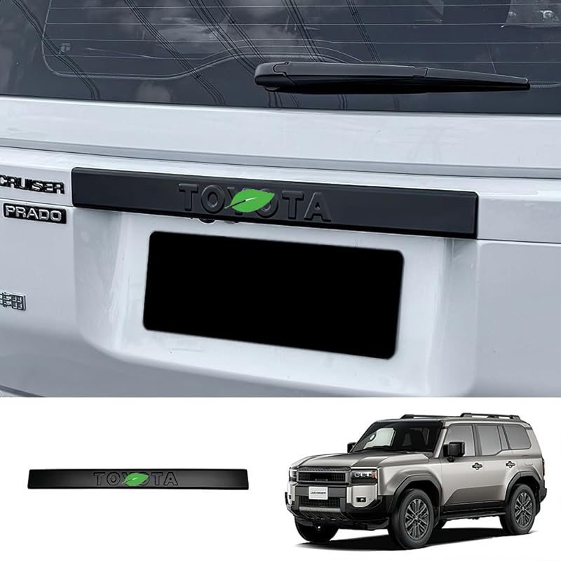 

Onami toyota land cruiser 250 накладка на заднюю дверь, верхняя накладка на задний бампер, новая модель LAND CRUISER 250 series exclusive Изготовлен из ABS 1P [матовый черный]