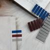 200PCS Morandi index color small size self-adhesive label stickers ins style student name stickers office furniture note sticker