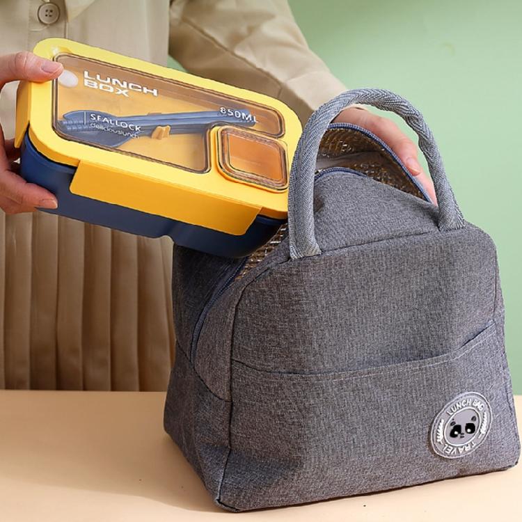 Mehrteiliger Lunchbehälter mit versiegeltem Deckel, Kunststoff, mikrowellengeeignet, zur Trennung von heißen und kalten Speisen