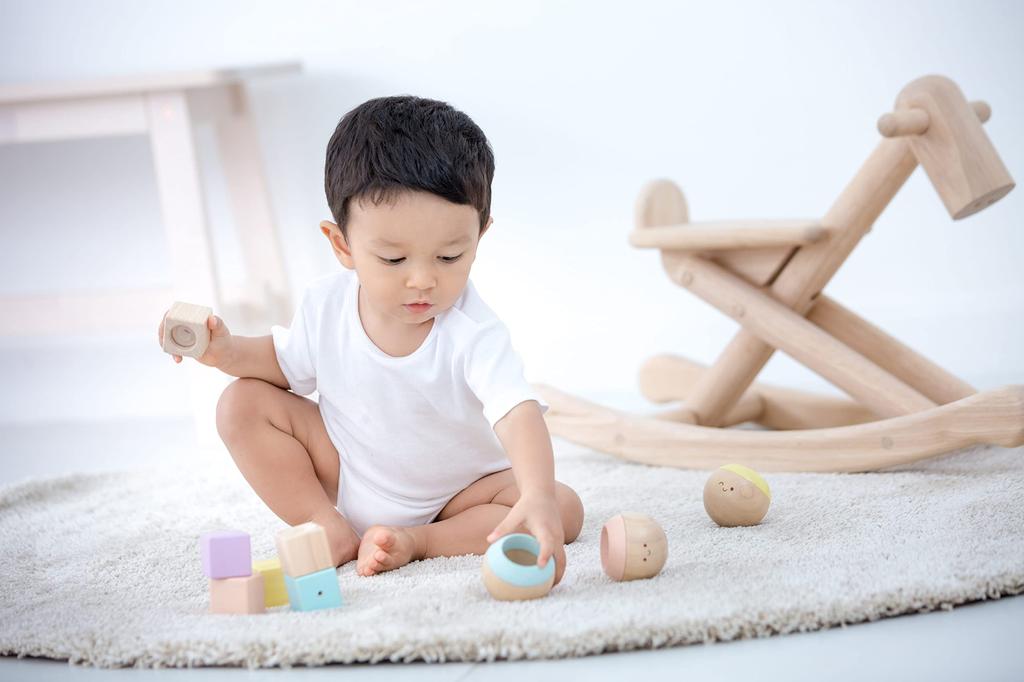 PLANTOYS JAPAN Sensory Tumbling Pastel 5258