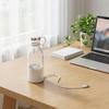 Portable Electric Juicer Cup - Wireless Charging For Home, Travel, And Use, Stainless Steel Blades, Makes Personal Smoothies