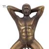 Male Prank Doorbell Funny Naked Man Door Knocker Easy To Install Prank Male Doorbell Decoration Gift for Friends