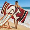 San Francisco 49ers Print Beach Towel, Large Soft Quick Dry Towel for Beach Camping Swimming