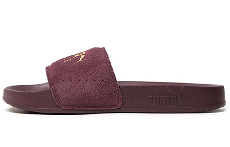 PUMA Leadcat Suede Slide Vineyard Wine 365758-13 35.5
