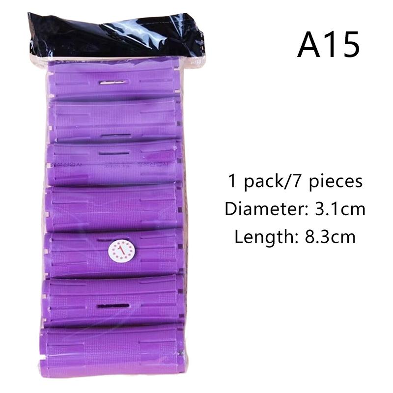 7/8/9/10 Stuks Hittevrije Krultang Geen Hitte Haarrollers Krulspeld Trek Kern Luie Krullen Flexi Staaf Golfvormers Haarstyling Tool