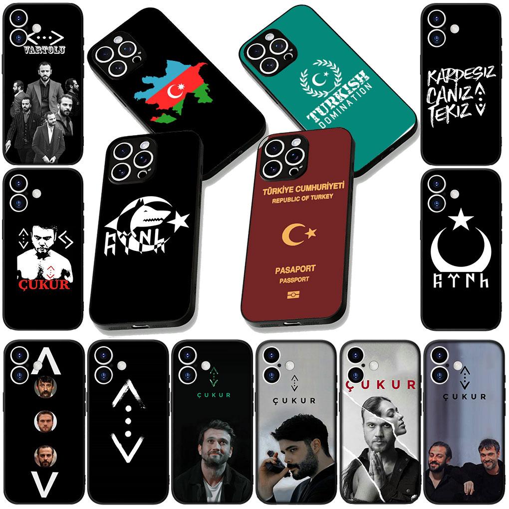 Soft Cover for Samsung Galaxy S22 S21 S20 FE Ultra Plus A35 A36 A55 A37 A33 A34 A57 Coque Phone Case Flag Turkey Cukur
