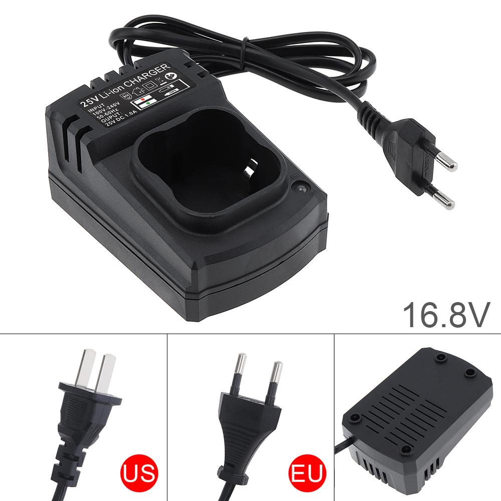 

16.8V Зарядное устройство для литиевых батарей Портативный электрический дрель Отвертка Аккумулятор адаптер