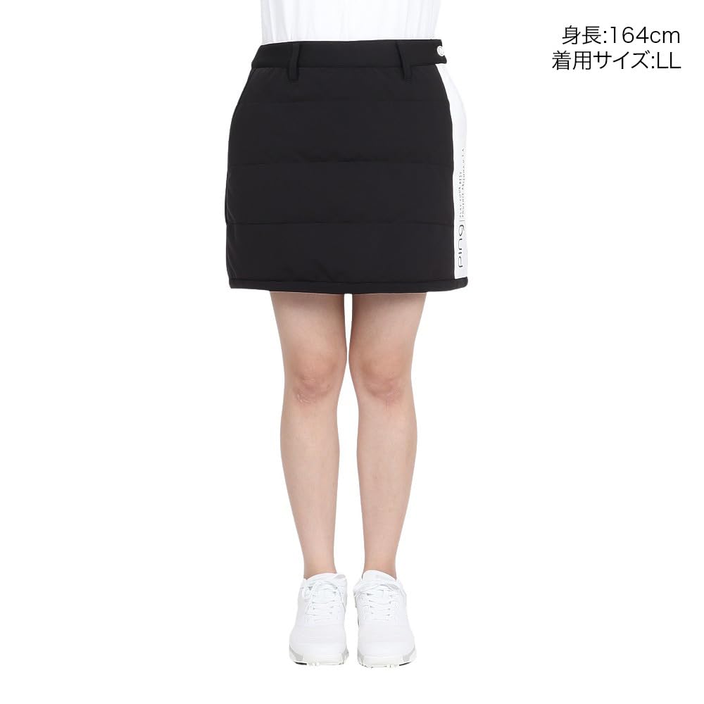 Ping Apparel Thermal Skirt for Golf and Cold Weather Size M Women's (Lightweight, All-Way Stretch) Wear, 622-4234900 010, Black,