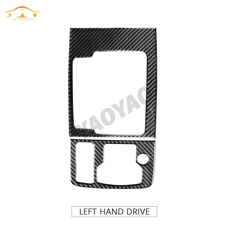 Carbon Fiber For Mazda CX5 2016 Gear Shift Panel Decoration Cover Sticker Decal Trim Car Interior Accessories