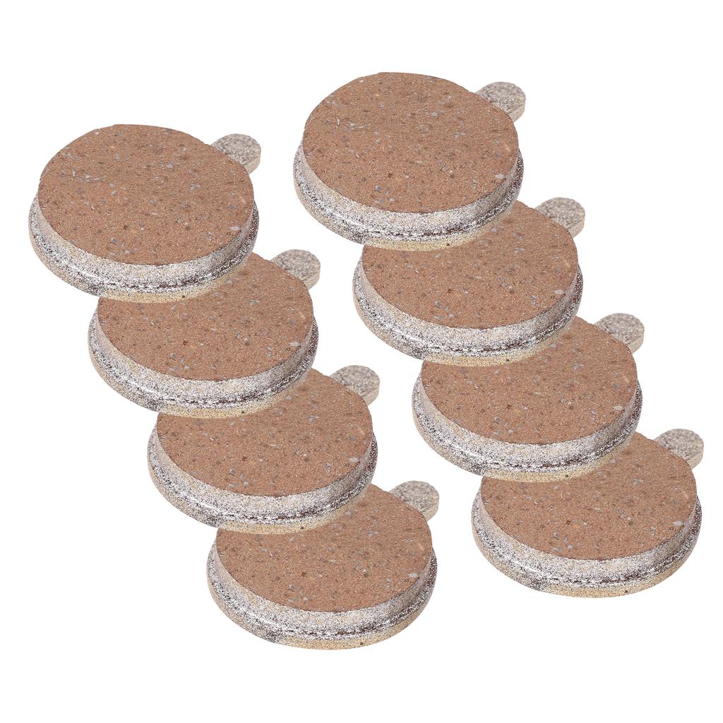 4 Paar 10 Zoll Elektroroller Scheibenbremse Universal Bremsbelag Zubehör Metall auf Kupferbasis