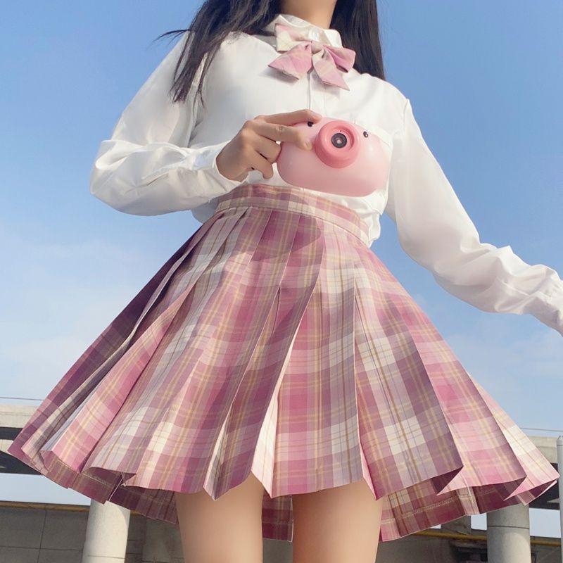 Rabbit Sew Summer School Style JK Uniform Set - Gentle Skirt and Top