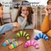Stackable Caterpillar Toy for Toddlers Educational Segment Puzzle Early Learning Plastic Material for Children Playroom Nursery