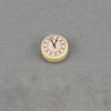 Non-Toxic Moc 10Pcs 98138Pb259 Printed Round 1X1 With Tan Clock Face Pattern Building Blocks Kit 98138 Tile Bricks Particle Diy Toys Gifts