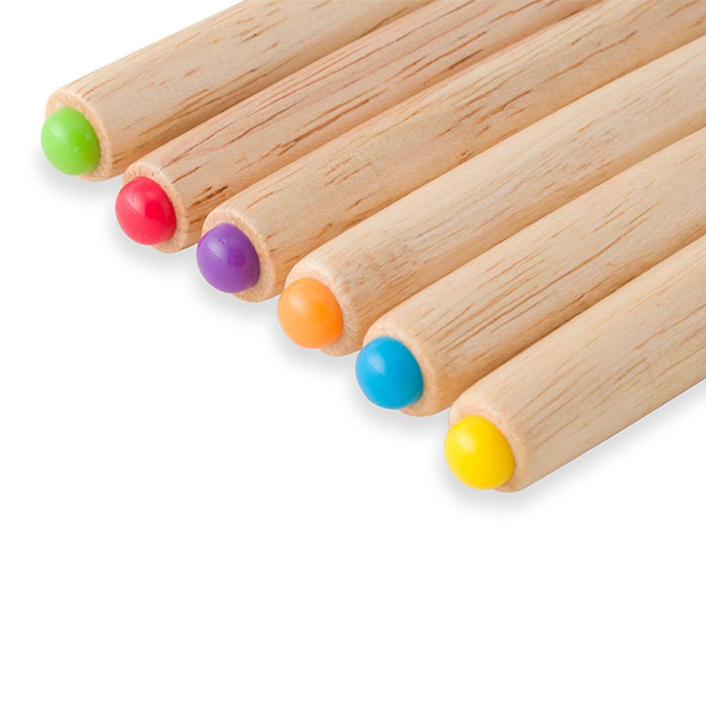 6pcs Stainless Steel Fondue Forks Cheese Fondue Sticks Smore Sticks with Wooden Handle Heat Resistant for Chocolate