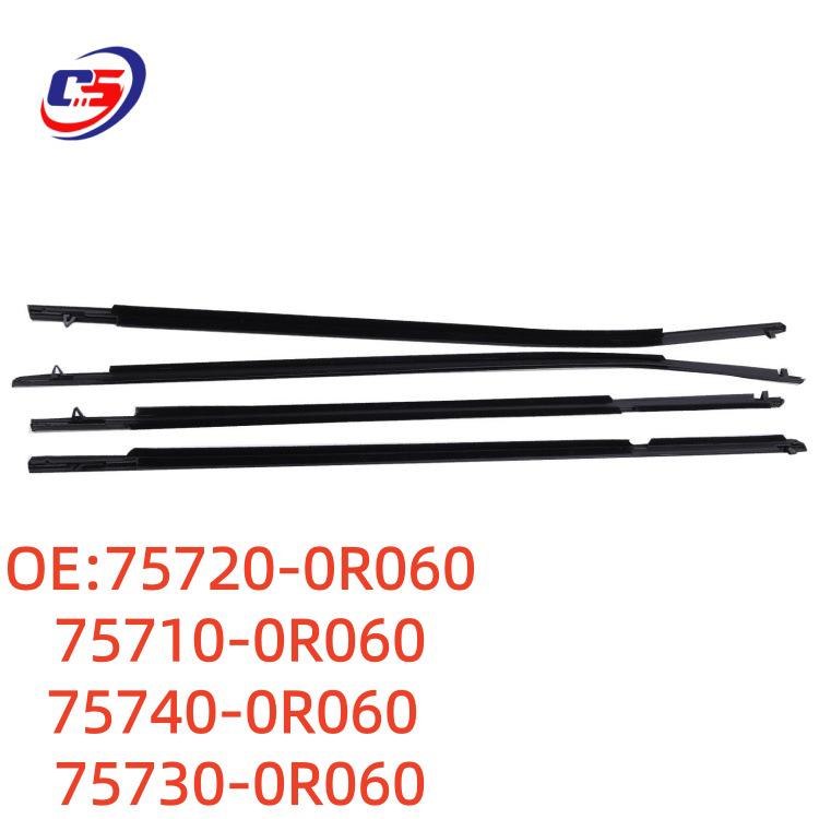 Toyota RAV4 (2013-2018) Door Trim Window Water Deflector Seal Strip 75710-0R060